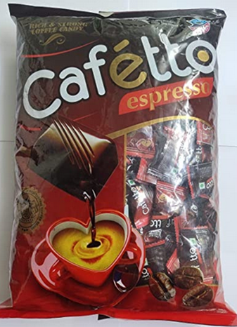 Coffee Candy - Solid Form, Delicious Creamy Texture | Eggless, Natural Coffee Extracts, Long Shelf Life, Delectable Taste