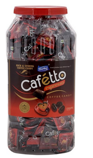 Coffee Candy - Solid Form, Delicious Creamy Texture | Eggless, Natural Coffee Extracts, Long Shelf Life, Delectable Taste