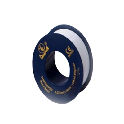 White PTFE Tape - Customized Size, Durable PTFE Material | Versatile Sealing Solution for Plumbing and Electrical Applications
