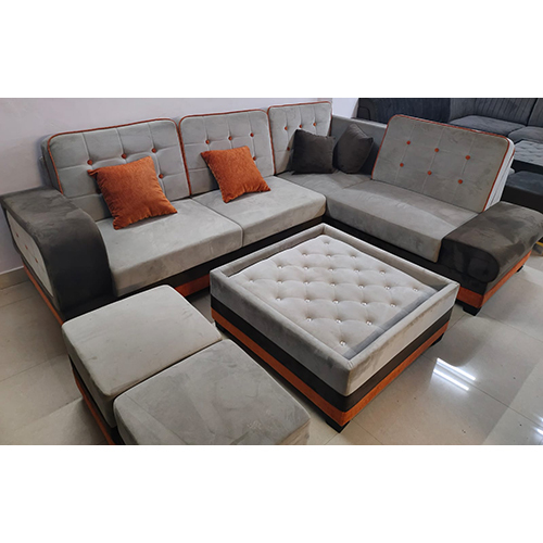 Modern Sofa Set With Table - Assembly: No Assembly Required