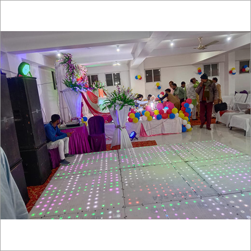 Wedding Event Management Services - Polyester Material, Customizable Tent Size | Led & Traditional Lighting, Floral & Drapes Decor Elements, Professional Sound System, Plastic Chair & Round & Rectangular Table Types