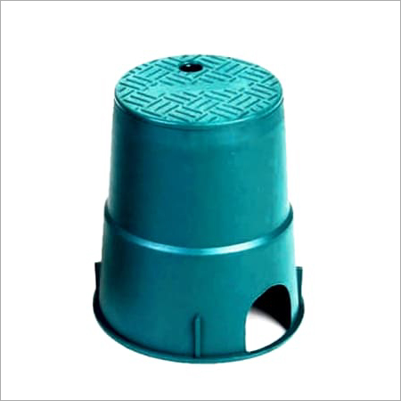 Poly Plastic Earthing Pit Cover - Polycarbonate Material, Green Color | Ideal for Durable Earthing Applications