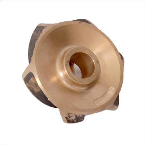 Round Industrial Pump Brass Impeller