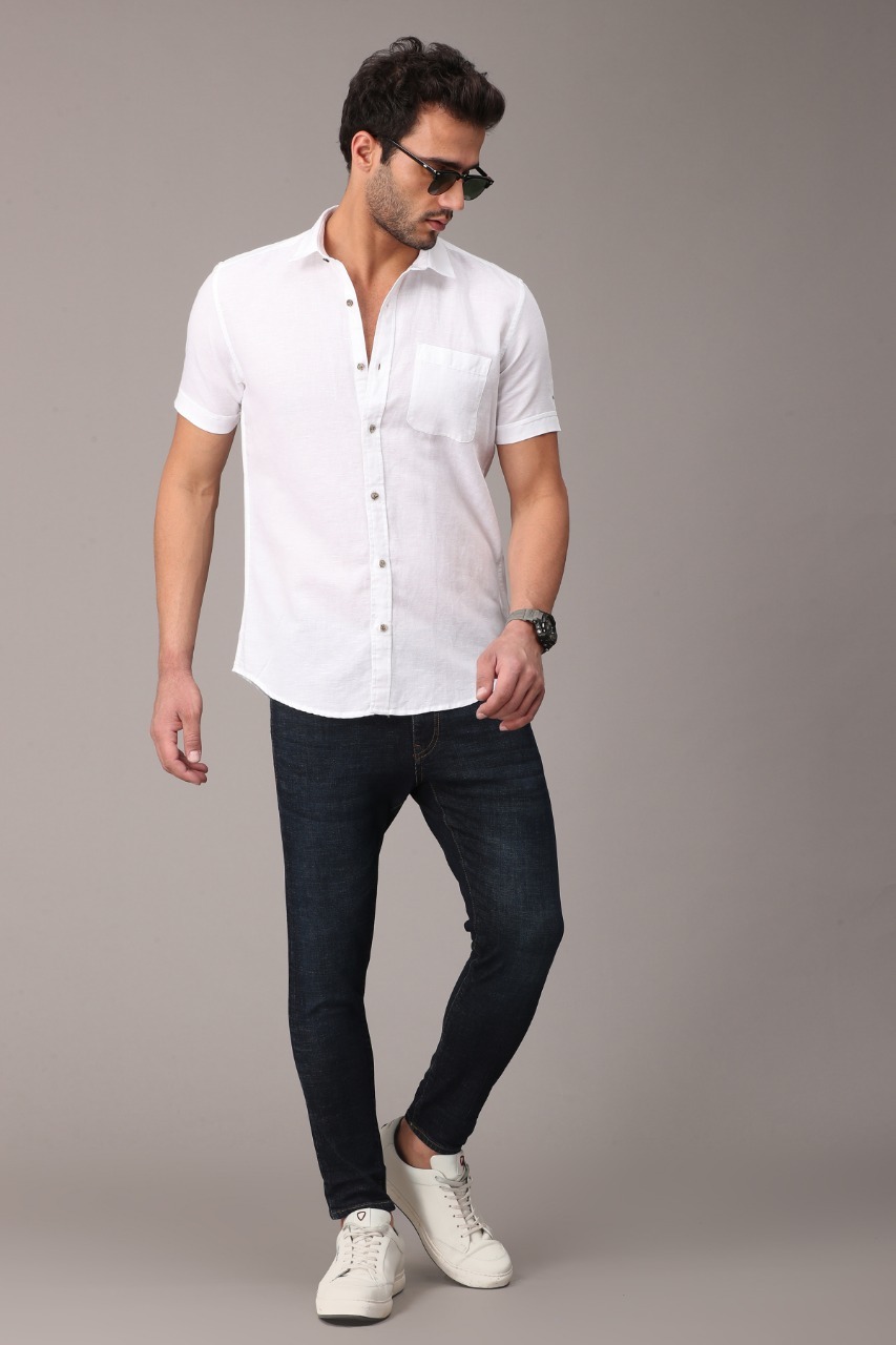 Linen Half Sleeves Shirt Collection - Sizes M L Xl Xxl | Breathable Quick Dry No Fade Perfect For Summer