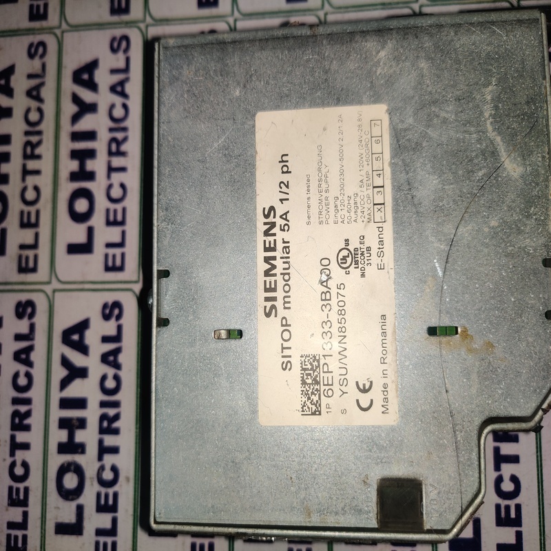 Alimentation Siemens 6EP1333-3BA00 - Occasion - Emballage Maxo - Pour Automates Ou Systèmes