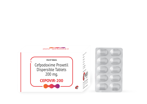 Cefpodoxime Tablet - 200MG, Pain Relief for Headache, Migraine, Muscle and Dental Pain, Reduces Swelling and Joint Stiffness