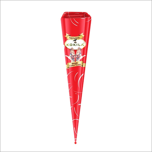 Multi Color Cone Box - Handcrafted Paste Cones, 12 Premium Quality Cones In 6 Vibrant Colors For Easy Body Art | Instant Temporary Tattoo Solution