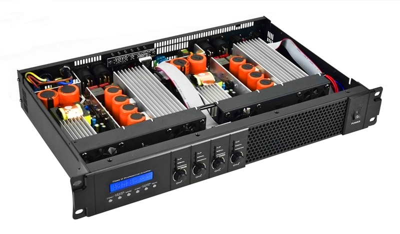 Black Or Silver De Series Digital Power Amplifier