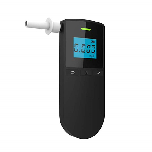 Black Advanced Portable Breath Alcohol Tester