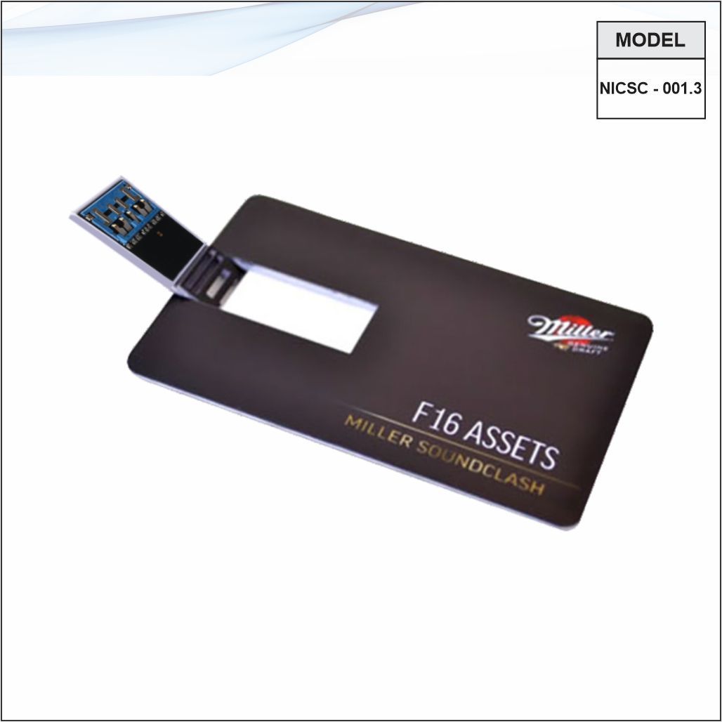 Credit Card Shape Pendrive 3.0 - Advantage: Fits Easily In Your Pockets And Wallets I