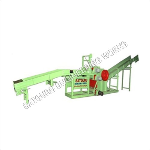 Wood Chips Cutter Machine - Color: Gray