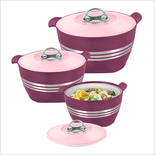 पर्पल ब्रीज़ नियॉन 3 पीस इंसुलेटेड कैसरोल