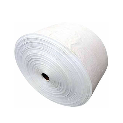 White Pp Fabric Roll - Industrial Grade, Washable Plain Texture | Versatile Sizes, Durable, Colorfast, Strong, Fine Finishing