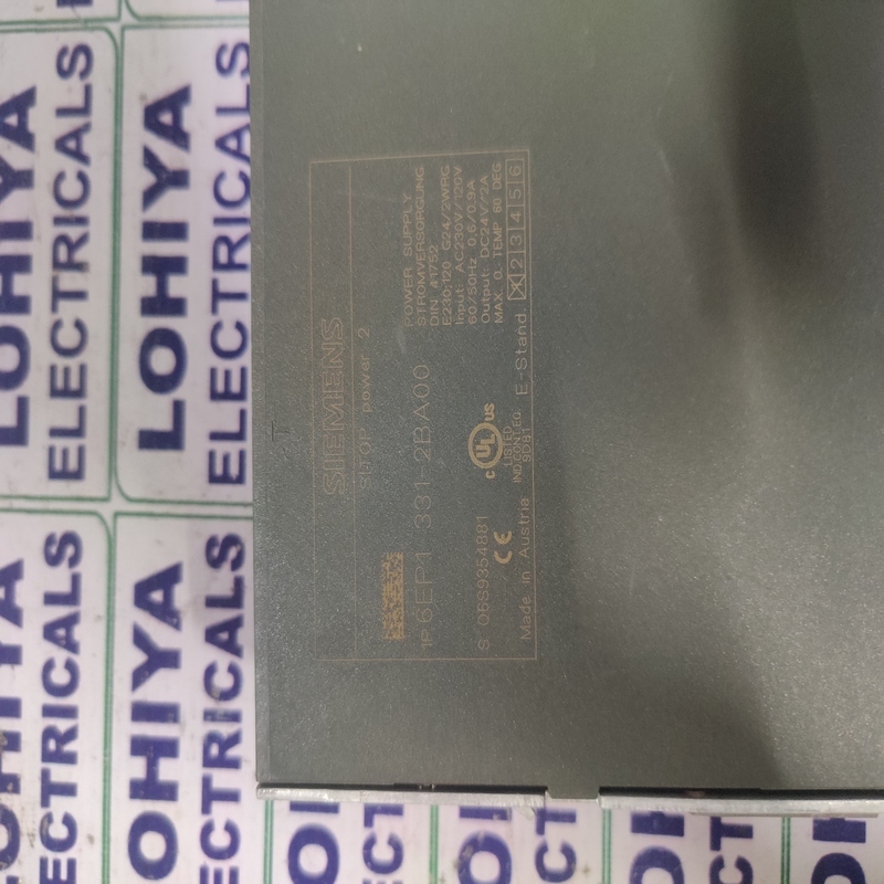 Siemens 6ep1331-2ba00 Power Supply