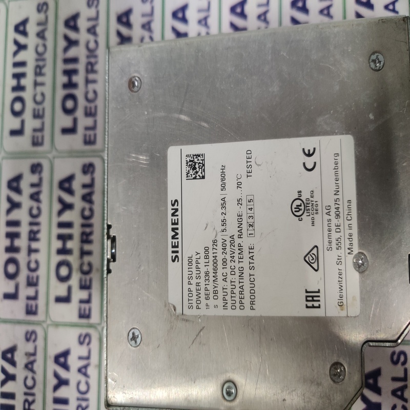 Siemens 6ep1336-1lb00 Power Supply