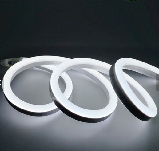 Neon White Rope Light - Pvc Jacket, Ip65 Waterproof | Flexible Blue Led Rope Lights For Indoor And Outdoor Decoration, Parties, And Events