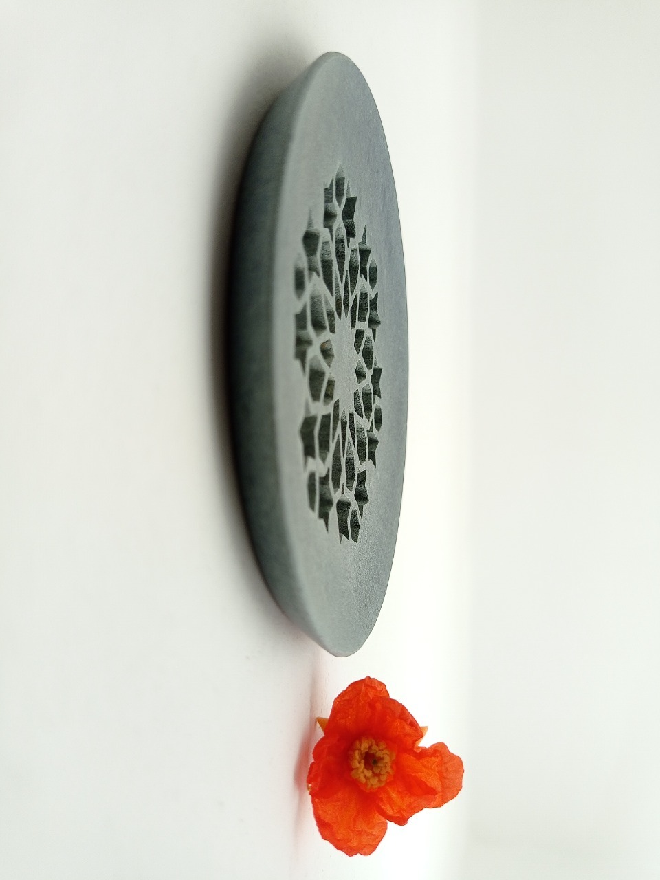 Gray Soapstone Coaster Ii Model No. 209 Ii Grey Color