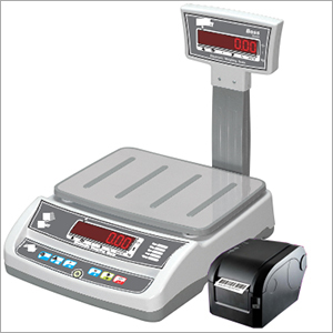 Barcode Label Printer Scale - Compact Design, Elevated Thermal Printer & Graphical LCD Display | Flawless Performance, Fast Operation & Easy Maintenance