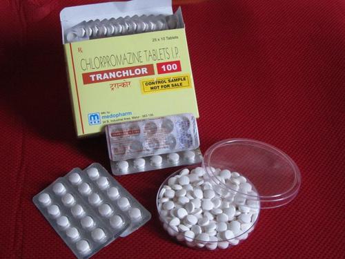 क्लोरप्रोमाजाइन टैबलेट आईपी 100 मिलीग्राम