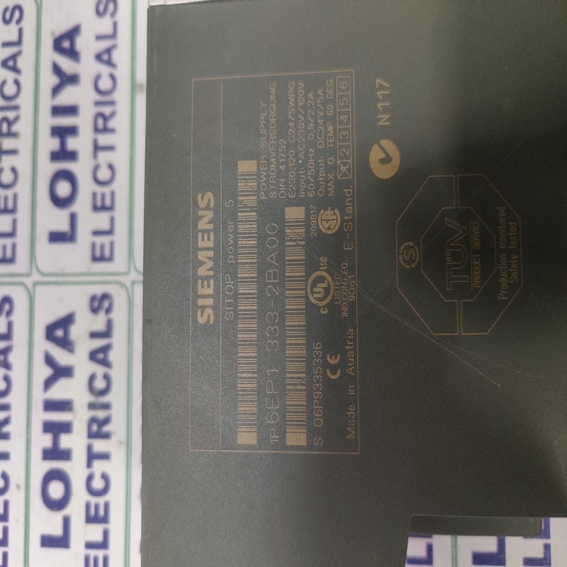 Siemens 6ep1333-2ba00 Power Supply