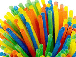 Multicolour Plastic Straws