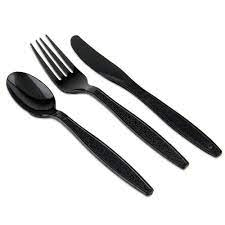 Multicolour Disposable Plastic Cut