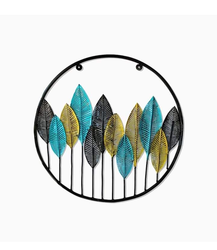Metal Wall Art - 1066.8x381x685.8 Mm, Multi Color (Customizable) | Eco-friendly, Handmade, Easy To Clean, Indian Theme