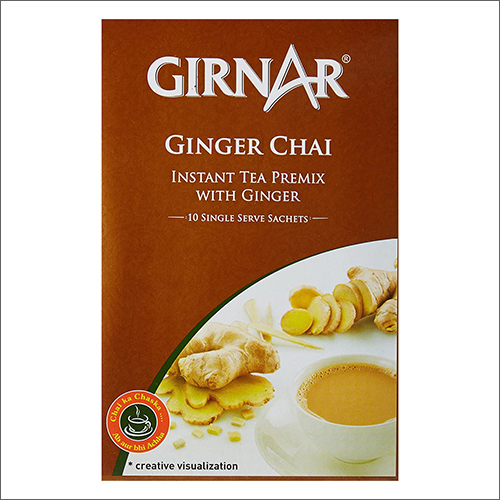 Ginger Tea Bags - 140 Pieces, Low Sugar Green Tea with Dried Ginger for Health Benefits