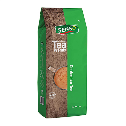 1Kg Cardamom Tea Premix - Dried Material, Medium Sugar Content | Health Tea, Cardamom Variety, Convenient Premix Tea