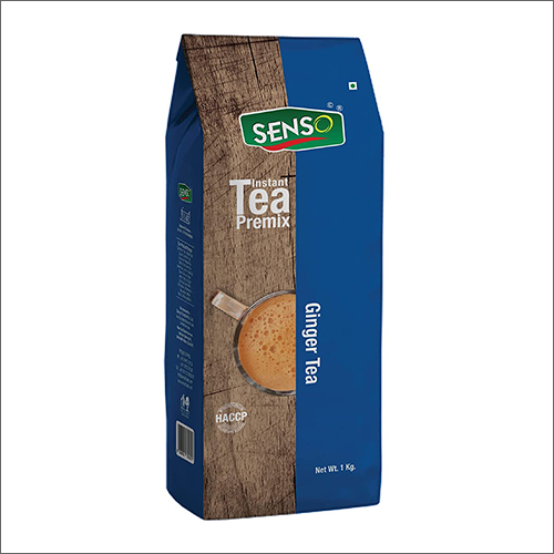 1Kg Ginger Tea Premix - Dried Ginger Variety, Medium Sugar | Health Tea For Invigorating Brews, Easy To Prepare, Versatile Beverage Option