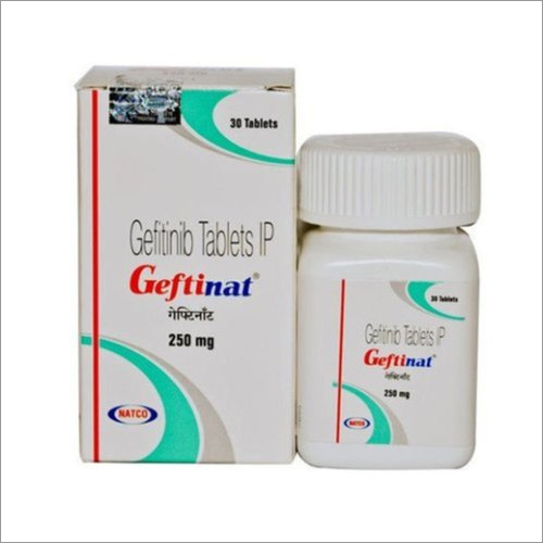 Gefitinib Tablets - 250 Mg | Fast-Acting Anti-Cancer Treatment, Prescription Required, 30 Tablets Per Pack