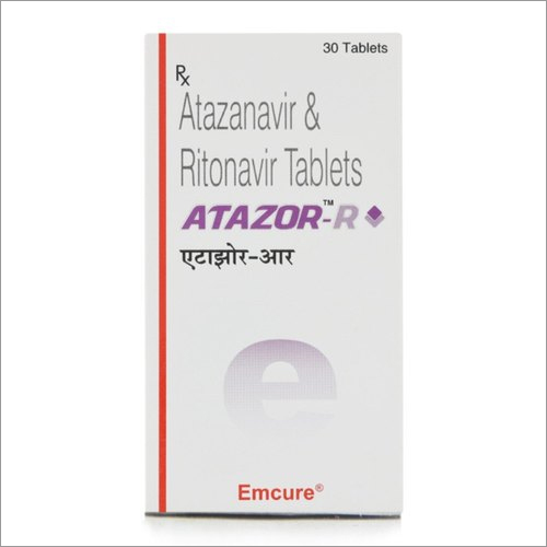 Atazanavir And Ritonavir Tablets - Antiretroviral Treatment for HIV Infection in Adults and Children, Multiple Packing Options Available