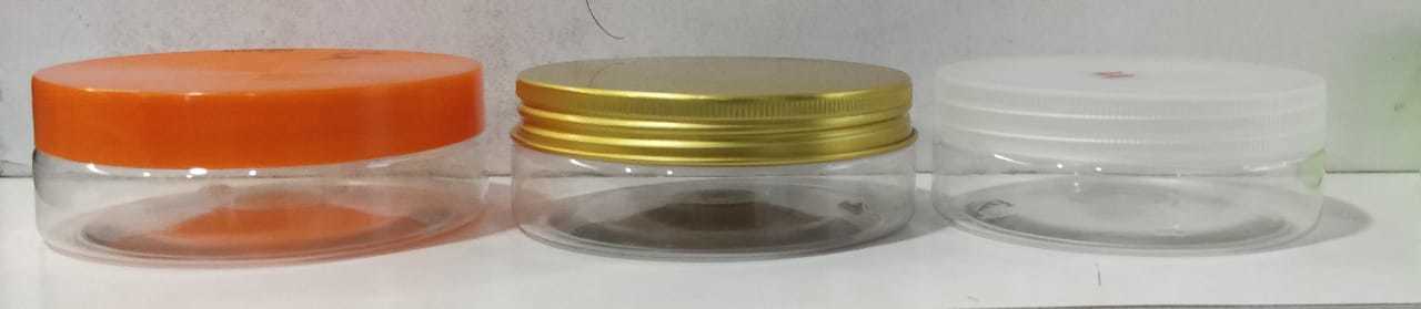 100ml Flat Jar With 89mm Cap - Pet Material, 24 Grams Weight | Versatile Storage Solution For Cosmetics And Crafts
