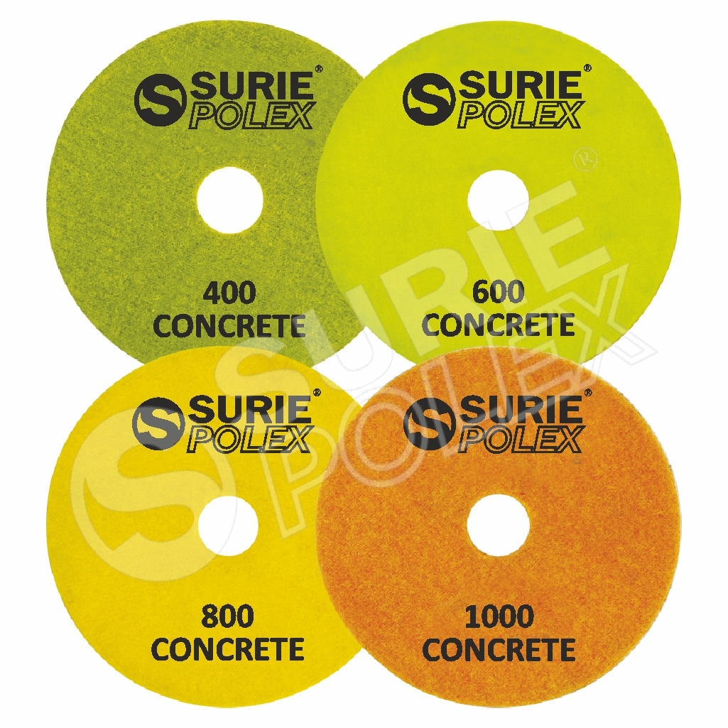 Diamond Flexible Pads - Resin Bonded, Velcro-backed | Wet Polishing For Marble & Granite, Available In Multiple Grits