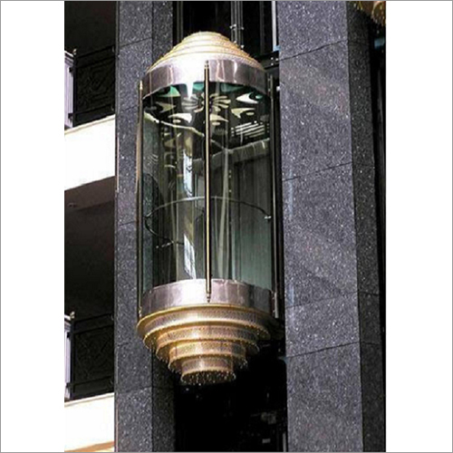 स्टेनलेस स्टील हाई स्पीड पैसेंजर लिफ्ट