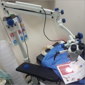 White Medical Operating Microscope