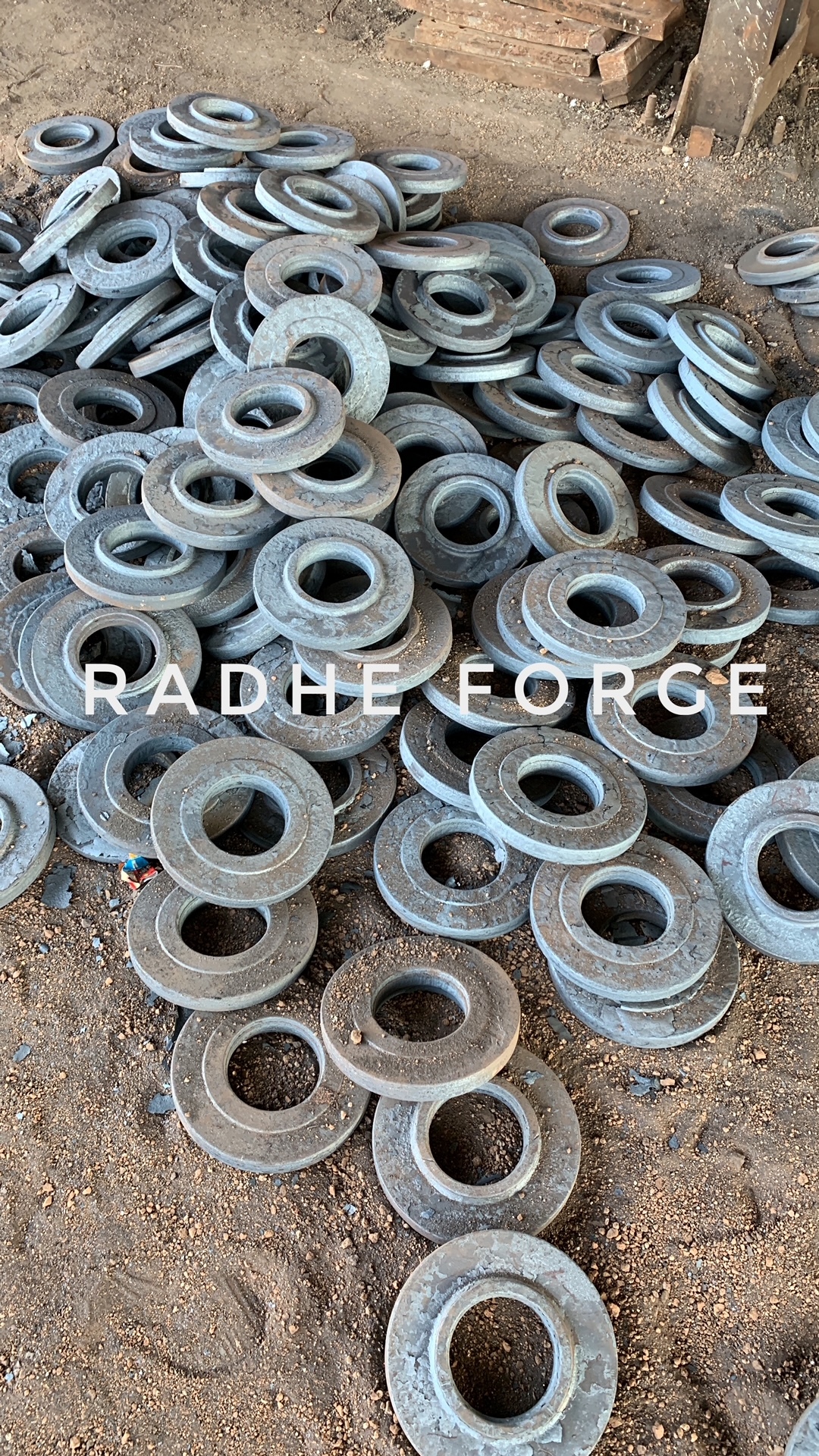 Plate Flanges - Mild Steel Material, Custom Size Requirements | Carbon Steel Durability, Box Packaging