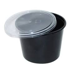 Round Sealable Container - Polypropylene Material, 6oz to 41oz Size Range, Multicolour Design | Ideal for Food Storage and Packaging