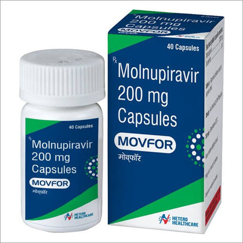 200 Mg Molnupiravir Capsules General Medicines