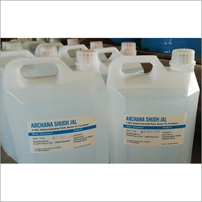 लैब ग्रेड 3 डिओनाइज्ड वाटर