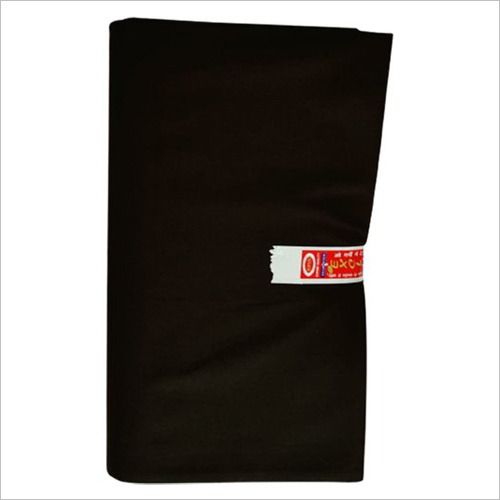 वॉशेबल 105 जीएसएम ब्लैक पॉप्लिन फैब्रिक