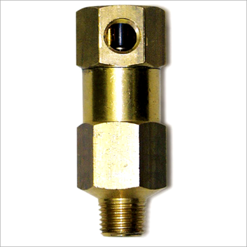 Brass Thermal Relief Valve - Approx 10 Bar Pressure | Closed Cap Design For Industrial Vessels, Pumps, And Tanks