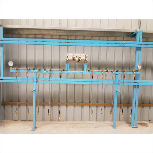 Gas Manifold - Brass/Stainless Steel, 250 Bar Pressure | 5-500 M3/Hour Flow Rate, Customizable Bundles and Cylinder Count