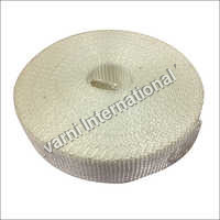 सफेद औद्योगिक पॉलिएस्टर बुना हुआ लैशिंग बेल्ट