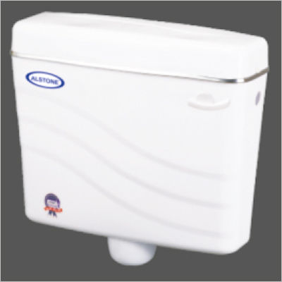 White Slim Flushing Cistern