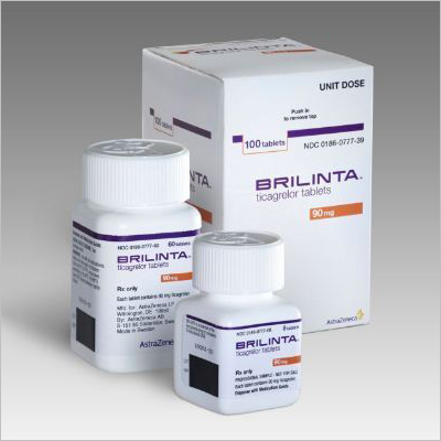 90 मिलीग्राम टिकाग्रेलर 100 टैबलेट पैक सामान्य दवाएं