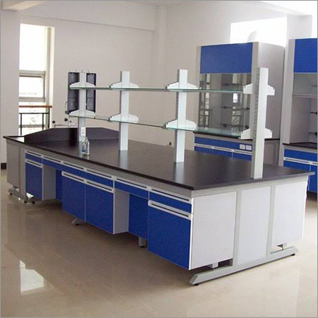 White Modular Mobile Workstations For Lab Table