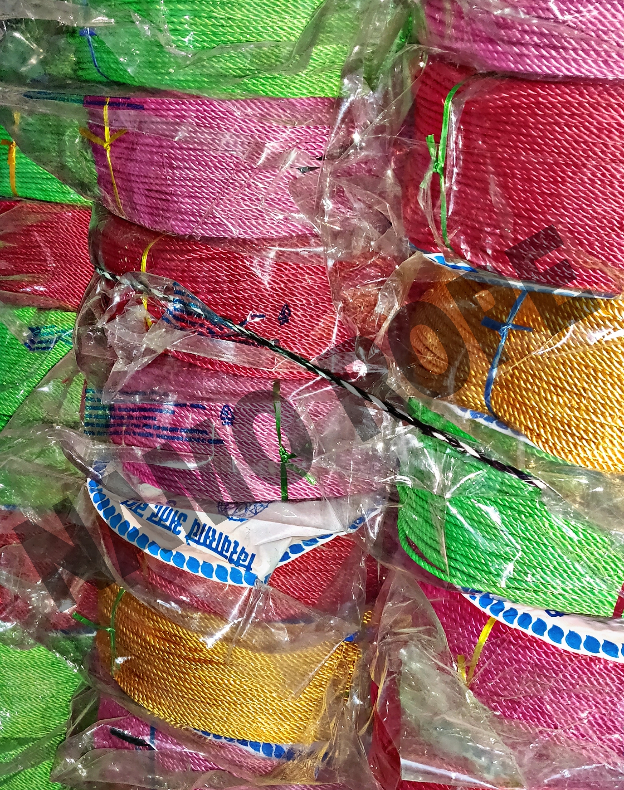 Twisted Polyester Color Rope