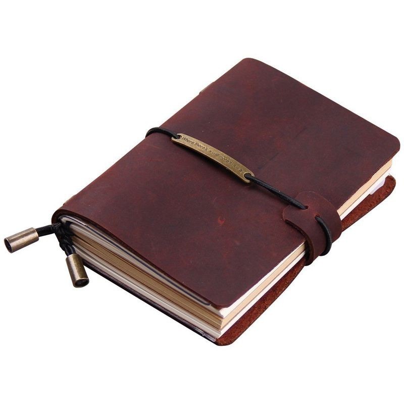 Leather Diary - Premium Quality Leather, A5 Size, Classic Design | Logo Available, Multi-color Options, Ideal For Professionals