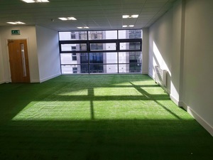 Artificial Grass - Curly Pvc Rectangle Design, Green Color | Durable, Eco-friendly Gardening Solution